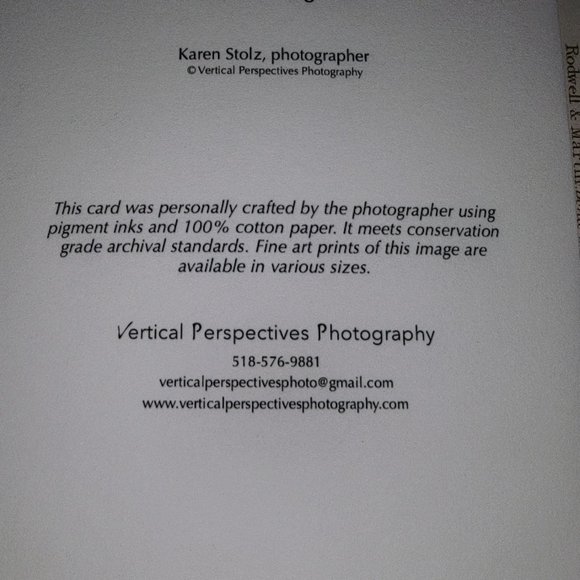 Packet of 8 Notecards - Adirondack Light 2 - Picture 10 of 12